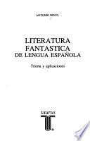 Literatura fantástica de lengua española