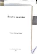 Lluvia tras los cristales