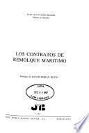 Los contratos de remolque marítimo