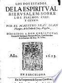 Los dos estados de la espiritual Hierusalem, sobre los psalmos CXXV y CXXXVI