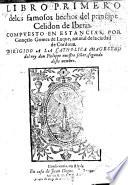 Los famosos hechos del principe Celidon de Iberia (etc.)