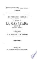 Los fueros y sus defensas: La Gamazada, 1893