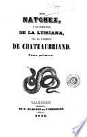 Los Natchez, o, Los habitantes de la Luisiana