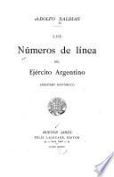 Los números de línea del ejército argentino