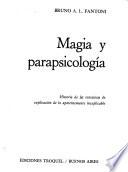 Magia y parapsicología