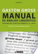 Manual de Análisis Lingüístico