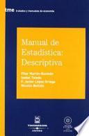 Manual de Estradistica Descriptiur