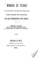 Manual de piedad en castellano y en mapuche (araucano)