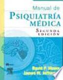 Manual de Psiquiatría Médica