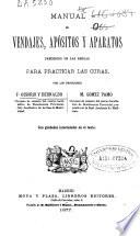 Manual de vendajes, apósitos y aparatos