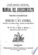 Manual del jurisconsulto