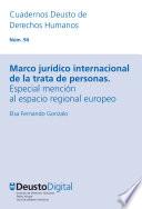 Marco jurídico internacional de la trata de personas