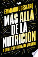 Libro Más allá de la nutrición