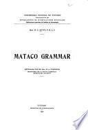 Mataco grammar