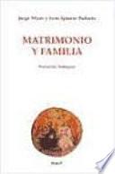 Matrimonio y familia
