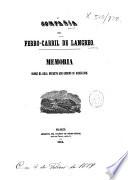 Memoria sobre el Real Decreto que ordenò su disolucion