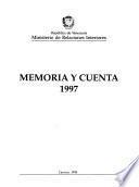 Memoria y cuenta