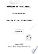 Memorias de ultratumba, 1-3