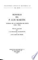 Memorias del P. Luis Martín