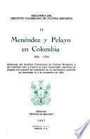 Menéndez y Pelayo en Colombia, 1856-1956