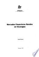 Mercados financieros rurales en Nicaragua