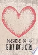 Messages for the Birthday Girl