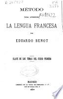 Método para aprender la lengua francesa
