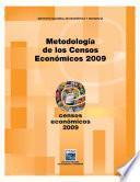 Metodología de los Censos Económicos 2009
