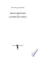 Miguel Hernández y la poesía del pueblo