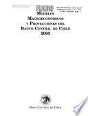 Modelos macroeconómicos y proyecciones del Banco Central de Chile, 2003