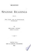 Modern Spanish readings