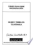 Libro Mujer y tierra en Guatemala