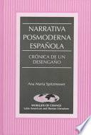 Narrativa posmoderna española
