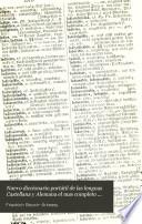 Neuestes und vollständigstes Taschenwörterbuch der spanischen und deutschen Sprache, nach seinem grössern Handbuche bearbeitet