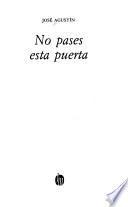 No pases esta puerta