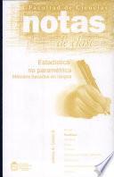 Notas de clase. Estadística no paramétrica (Métodos basados en rangos)