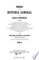 Noticias De La Historia General De Las Islas Canarias