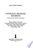 Novelistas españoles modernos