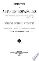 Novelistas posteriores a Cervantes