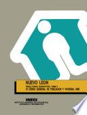 Nuevo León. Resultados definitivos. XI Censo General de Población y Vivienda, 1990. Tomo I