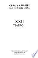 Obra y apuntes: Teatro 1