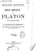 Obras completas de Platón: (349 p.)