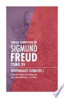 Obras Completas de Sigmund Freud. Tomo XV - Historiales clínicos I
