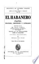 Obras de Félix Varela y Morales