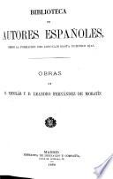 Obras de Nicolás y Leandro Fernández de Moratʹin