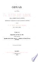 Obras del P. Mtro. Fr. Luis de León...