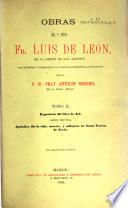 Obras del P. Mtro. Fr. Luis de León...
