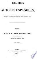 Obras del v. p. m. fray Luis de Granada