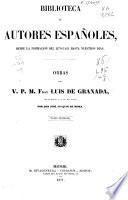Obras del v.p.m. Fray Luis de Granada