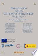 Observatorio de los contratos públicos 2020
